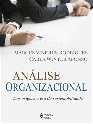 cover image of Análise organizacional